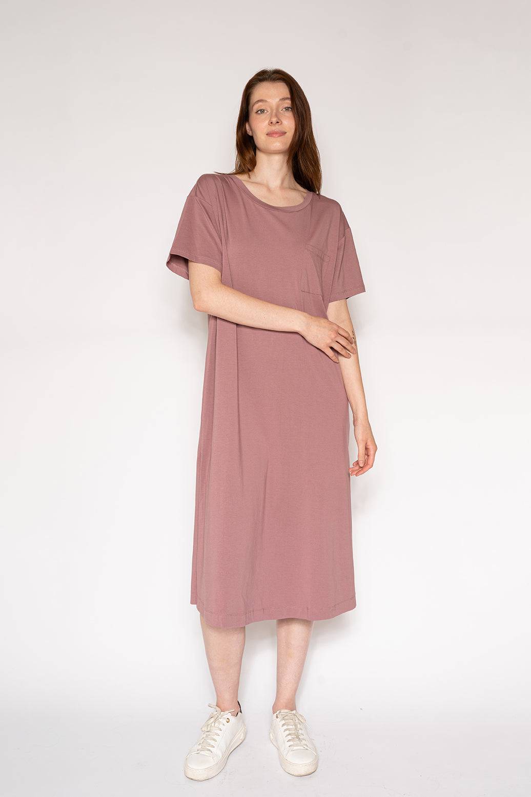 Midi Dress - Grape Shake - LATTELOVE Co.