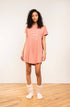 T-Shirt Dress - Latte Latte - LATTELOVE Co.