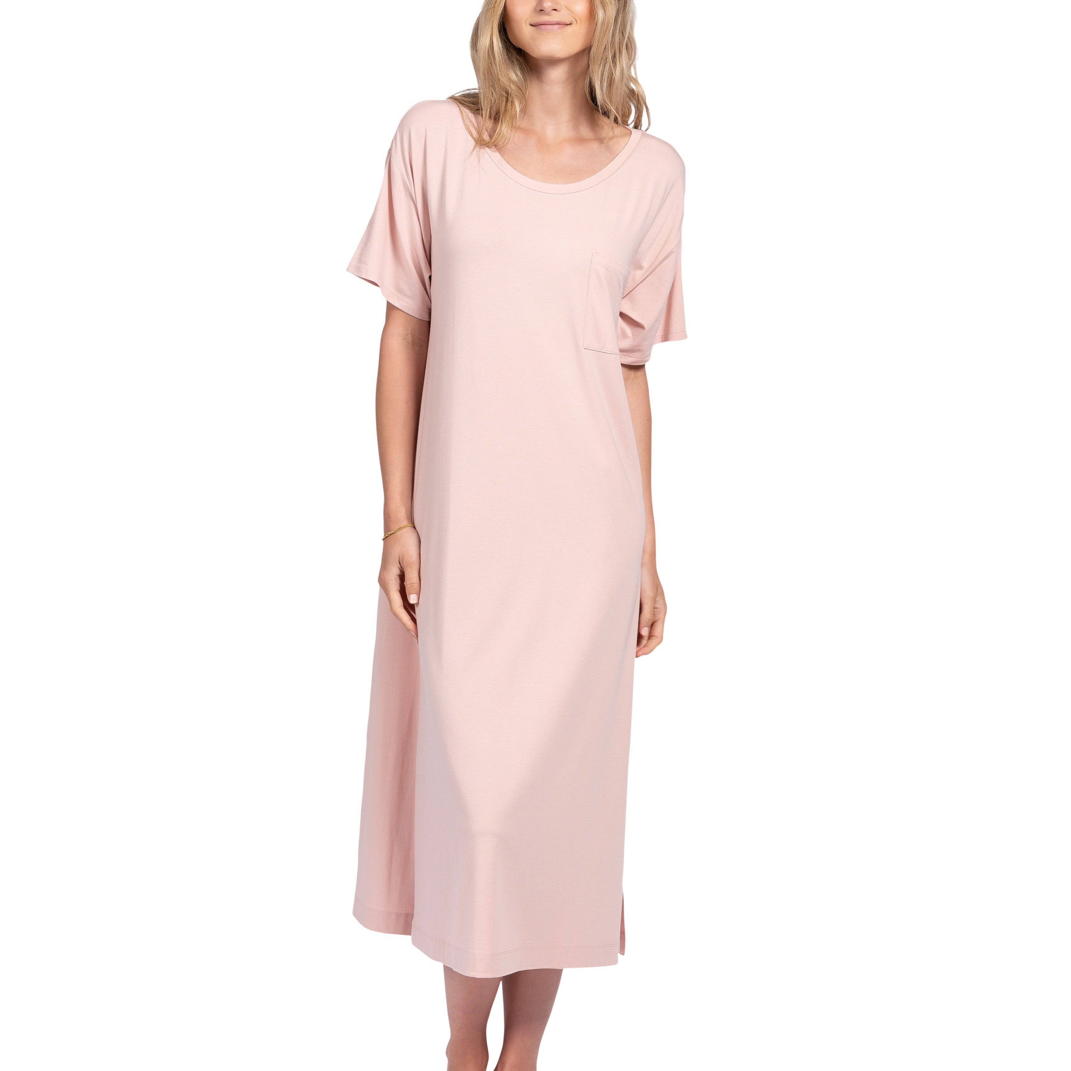 Midi Dress - Rose Smoke - LATTELOVE Co.