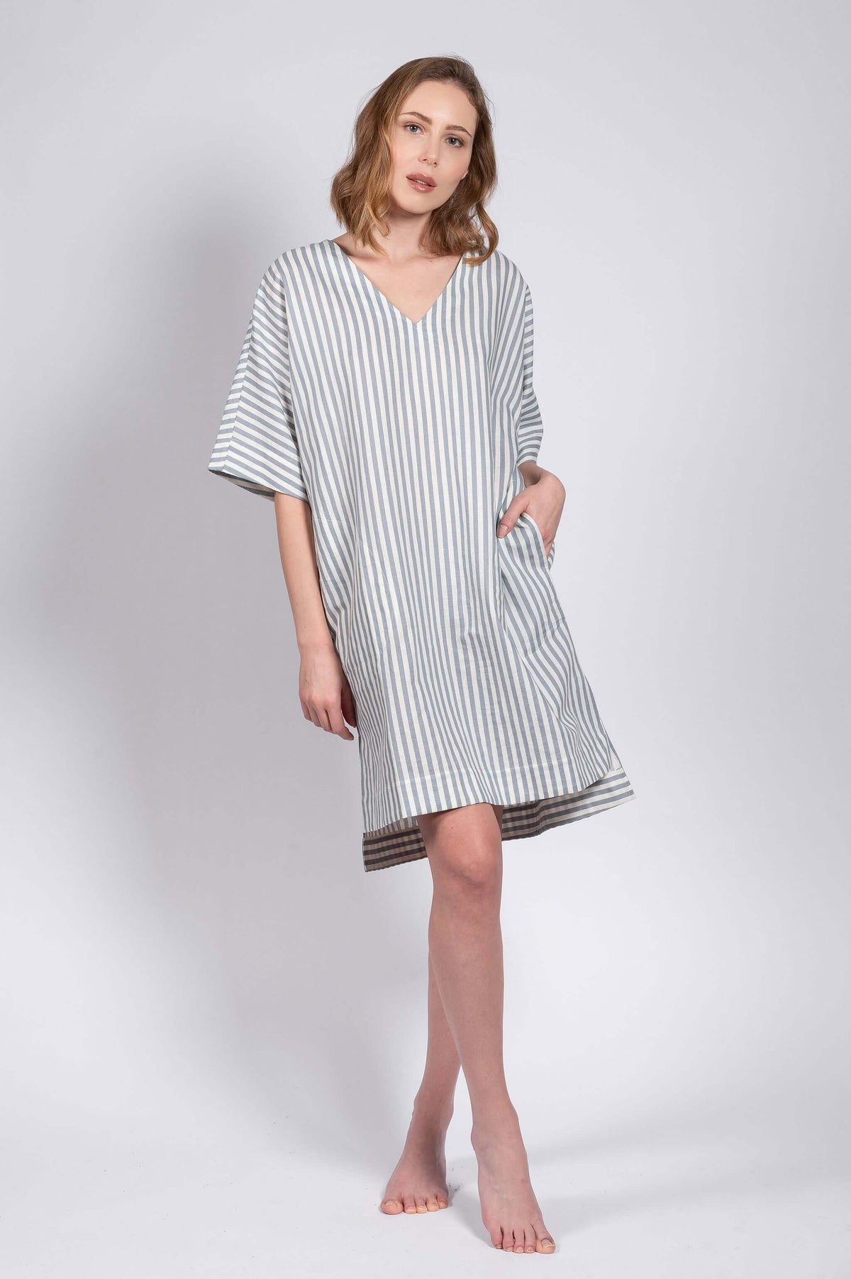 LINEN DRESS - LATTELOVE Co.