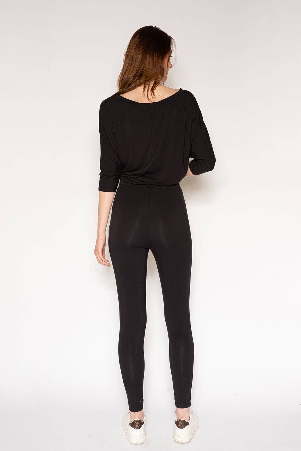 Essential Lounge Pant - Black Sesame - LATTELOVE Co.