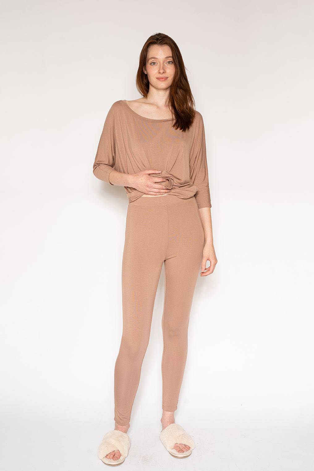 Essential Lounge Pant - Ginger Snap - LATTELOVE Co.