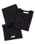 Rayon Spandex Tee & Pant Set - Parisian Dot Print - LATTELOVE Co.