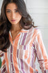 Poplin PJ Set - Icing Stripe - LATTELOVE Co.