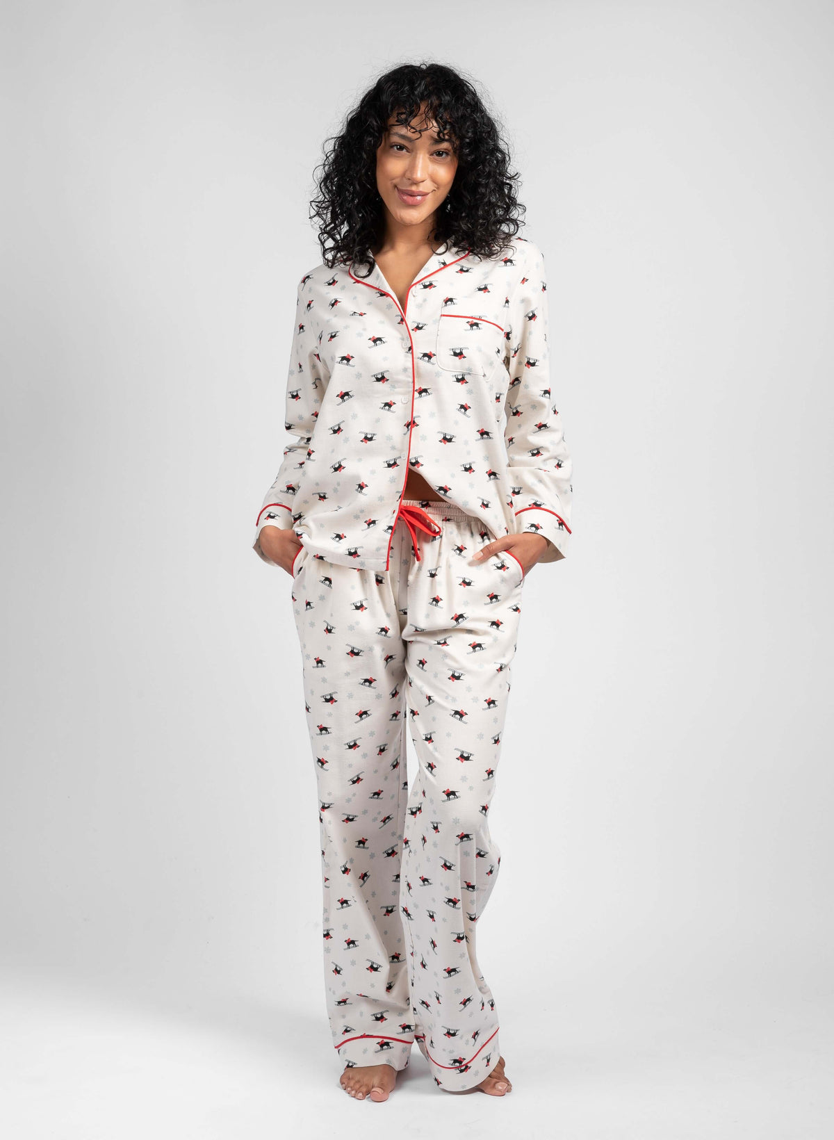 FLANNEL LS & PANT SET - LATTELOVE Co.