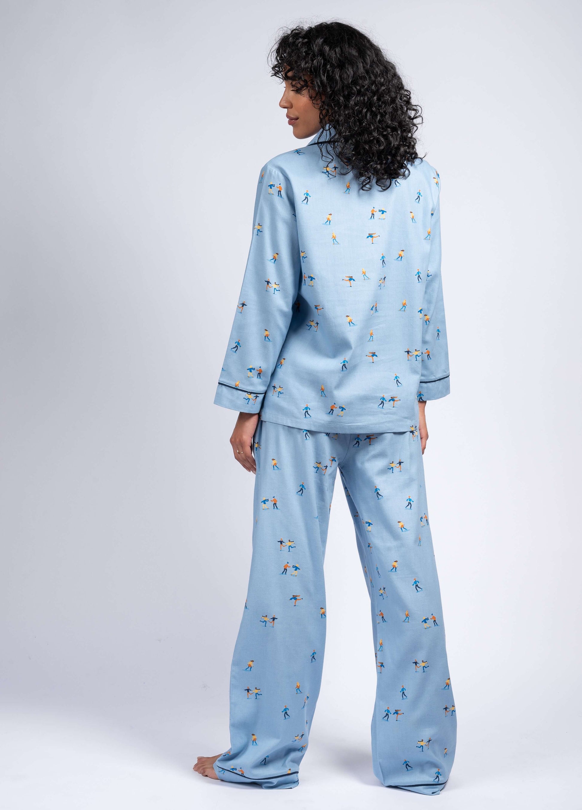 FLANNEL LS & PANT SET - LATTELOVE Co.