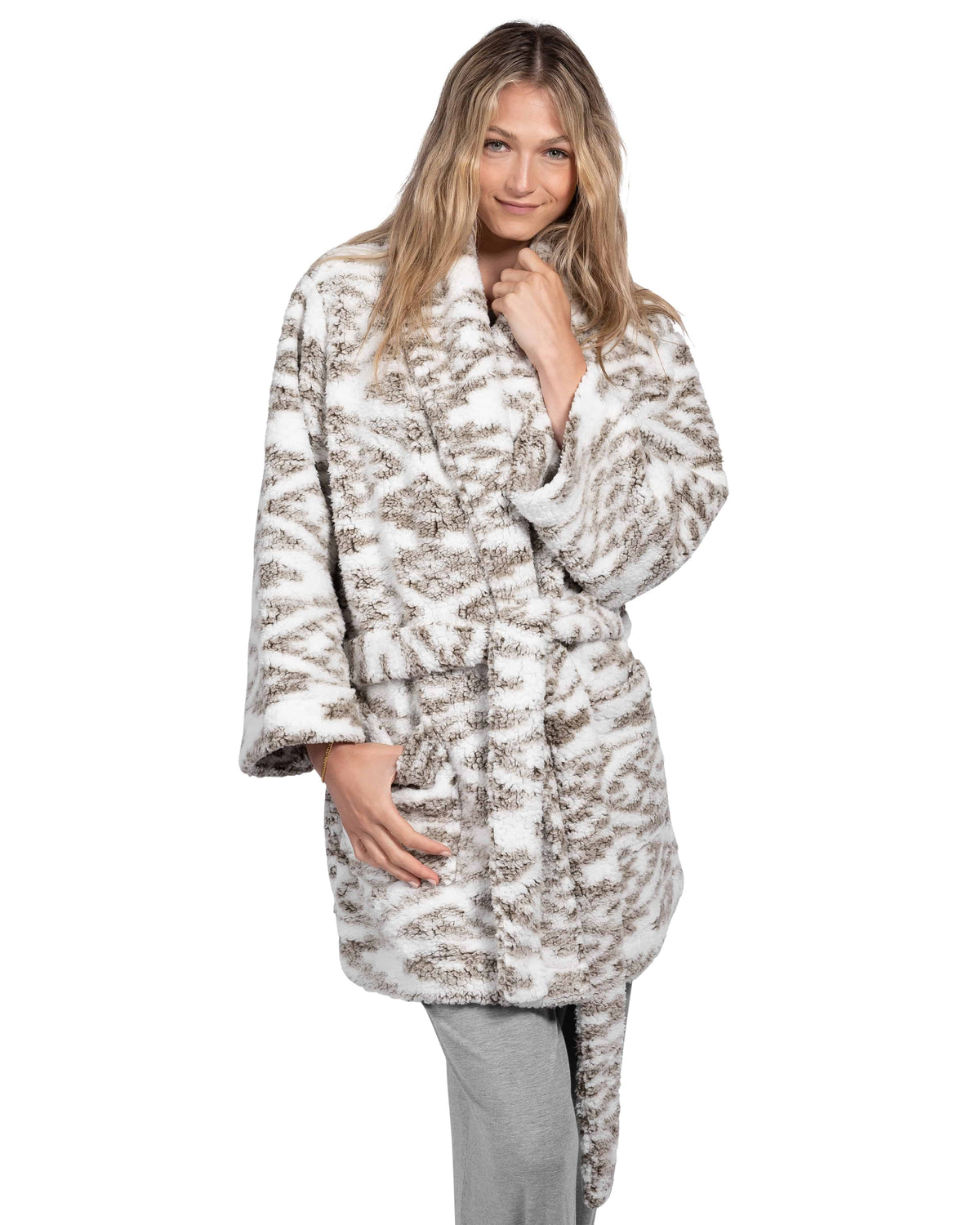 NORDIC SHERPA ROBE - LATTELOVE Co.