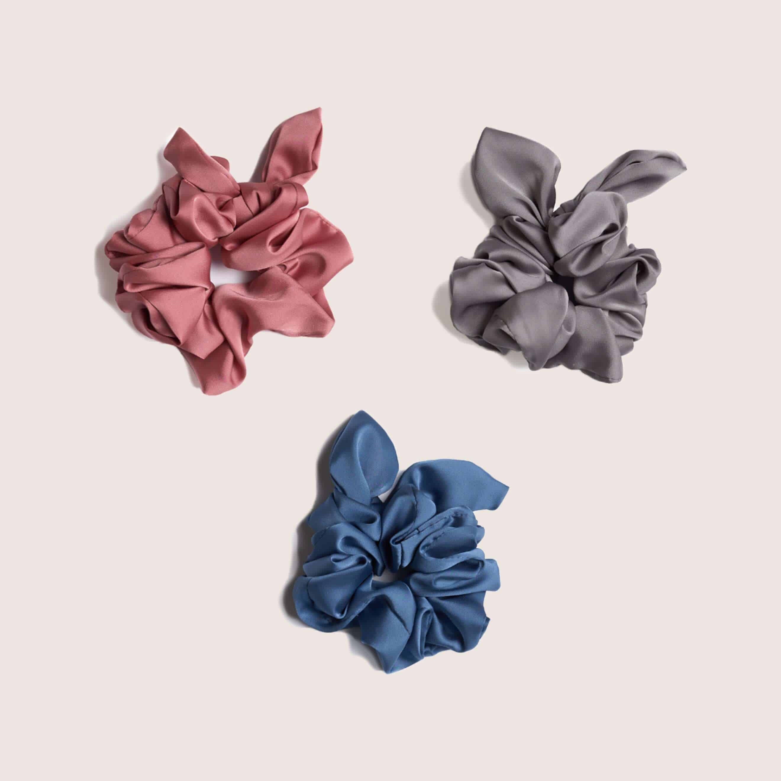 Bow Scrunchie Set - LATTELOVE Co.