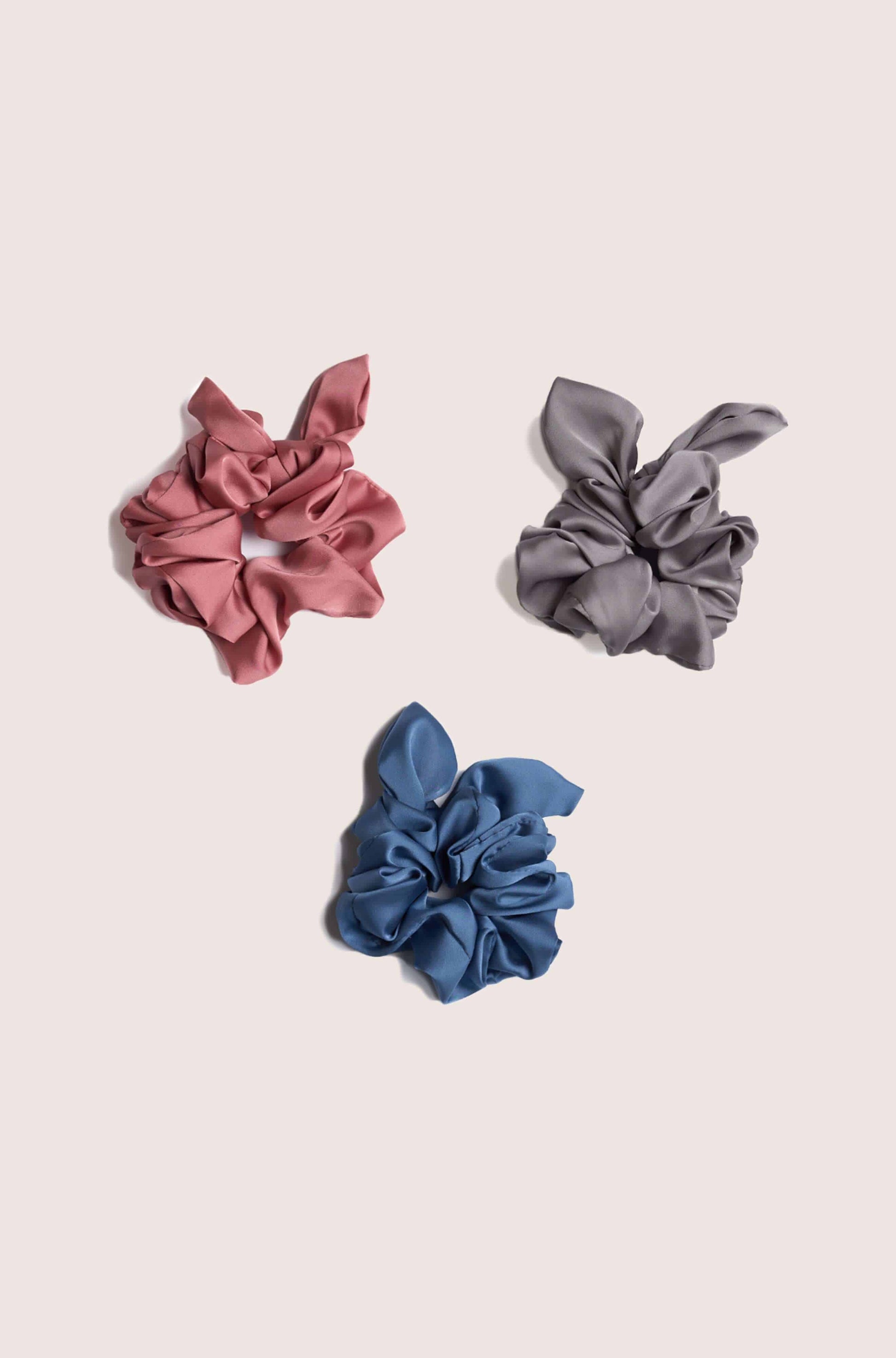 Bow Scrunchie Set - LATTELOVE Co.