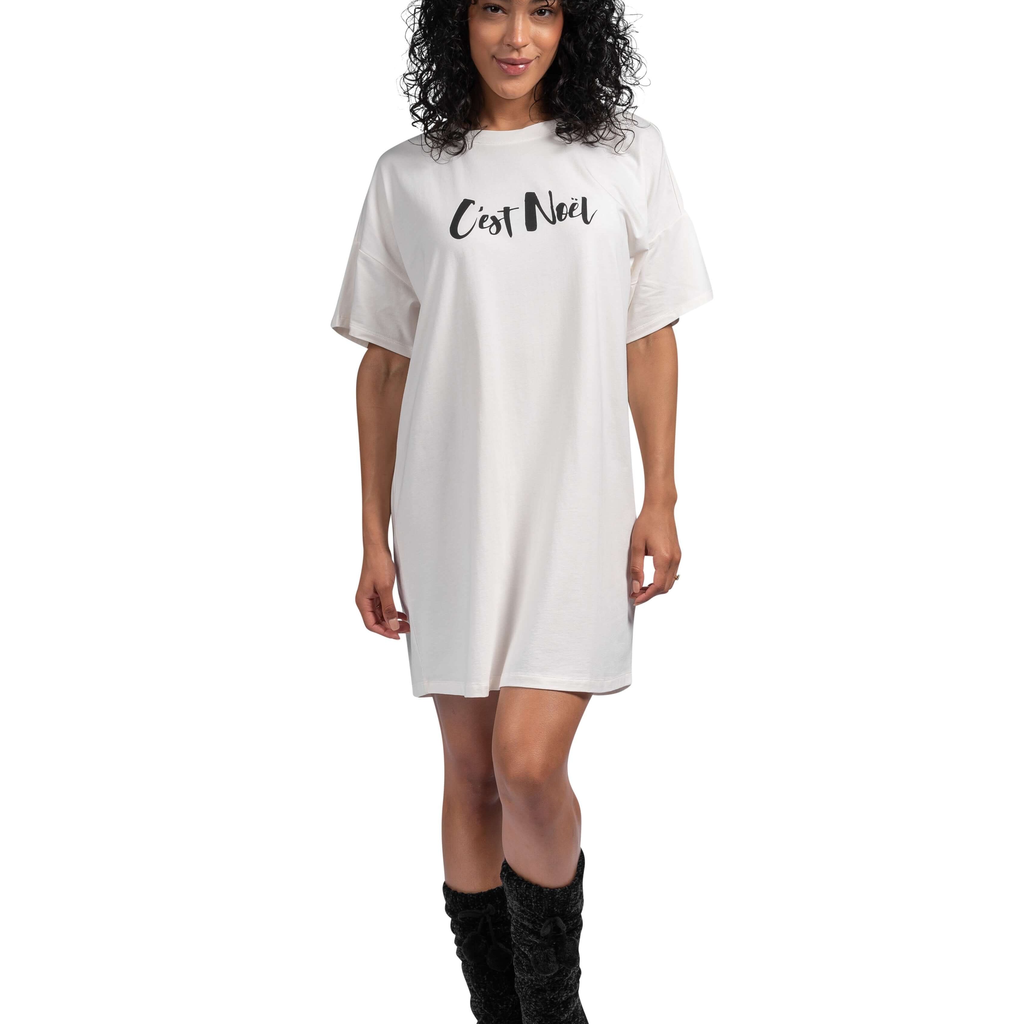 Holiday Sleep Dress - LATTELOVE Co.