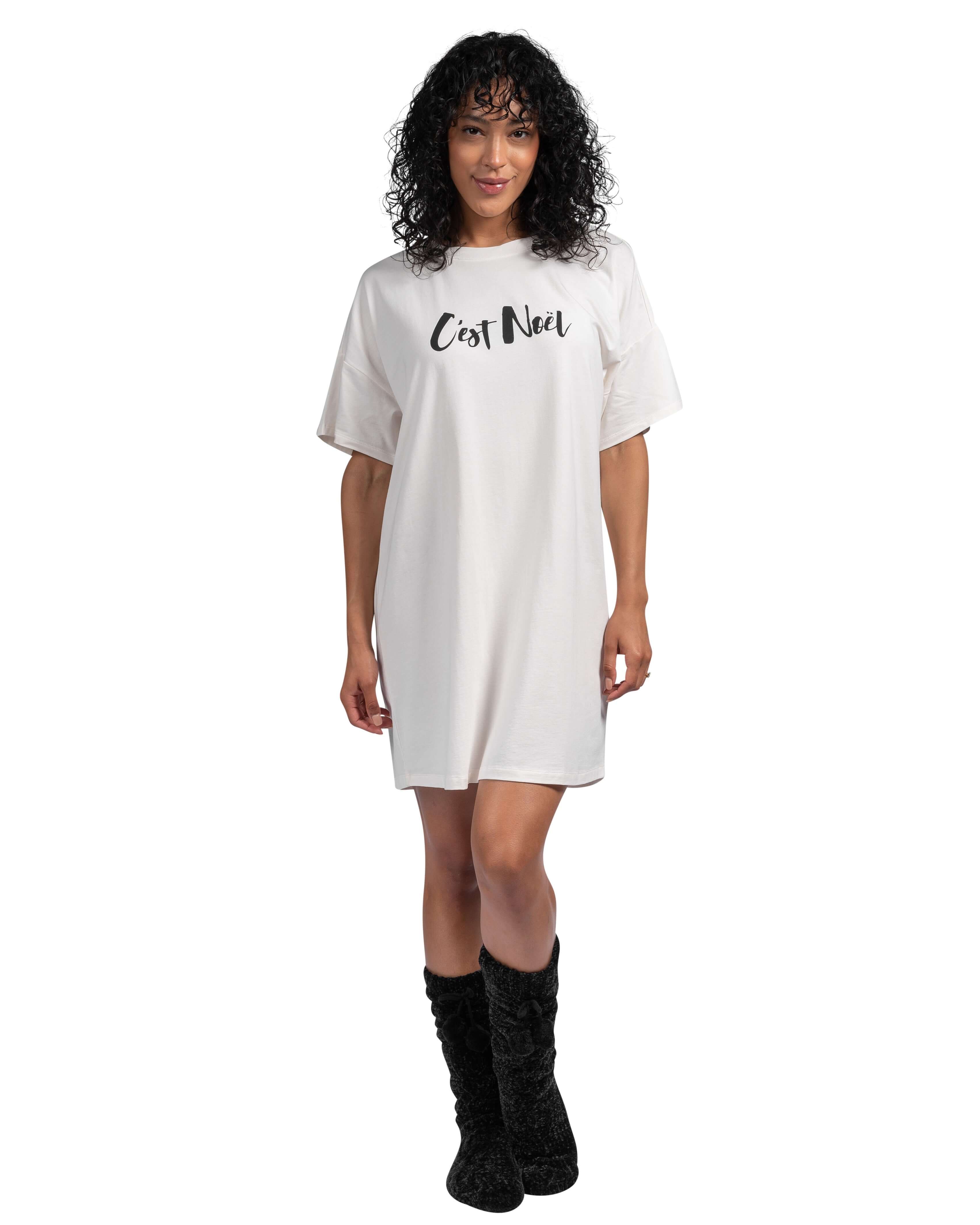 Holiday Sleep Dress - LATTELOVE Co.