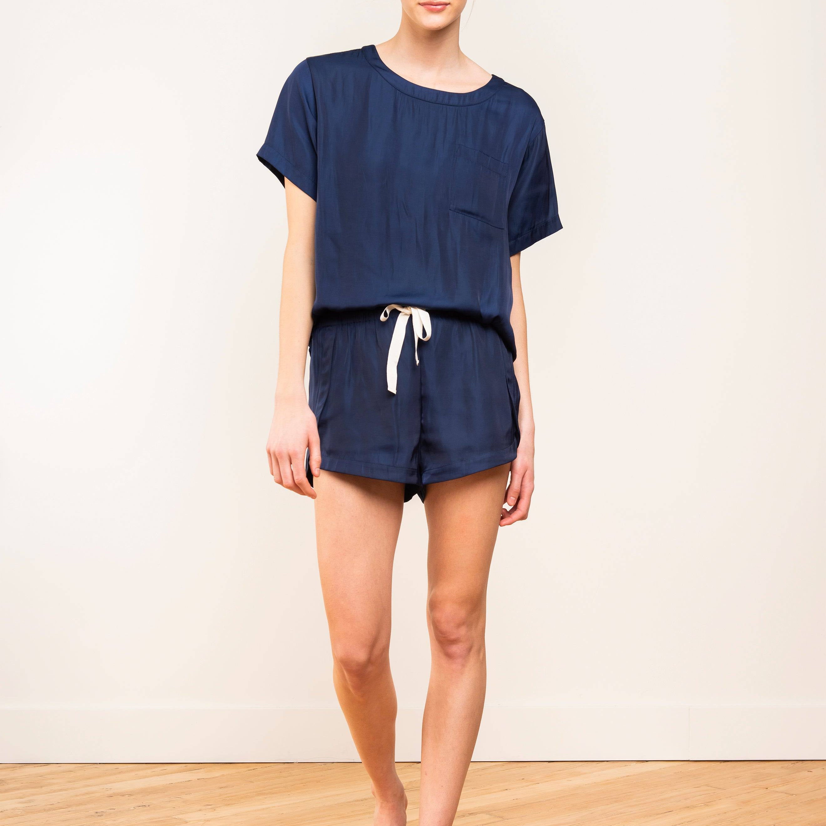 Tee & Tulip Short PJ Set - LATTELOVE Co.