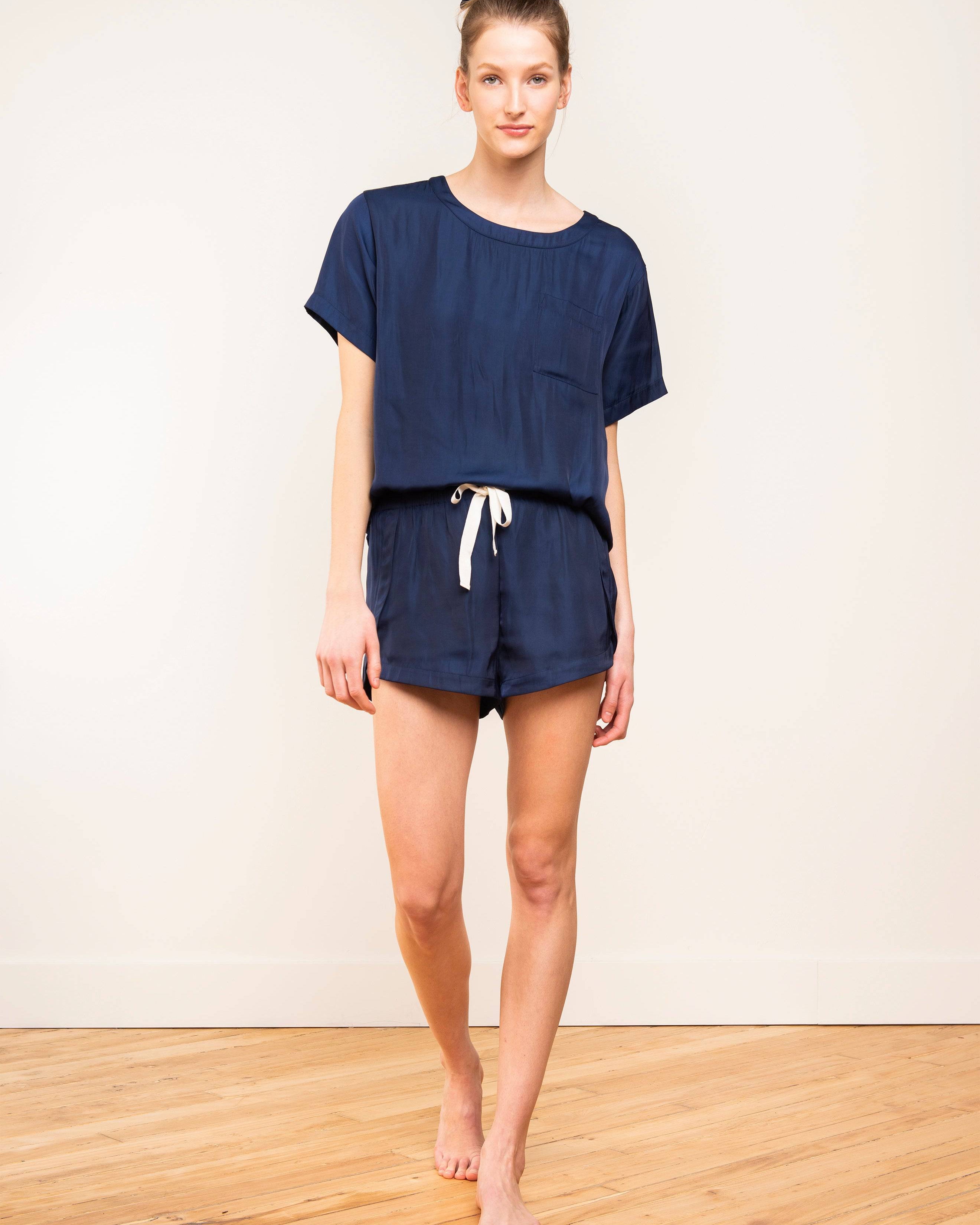 Tee & Tulip Short PJ Set - LATTELOVE Co.