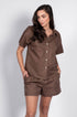 LINEN S/S SHIRT - LATTELOVE Co.