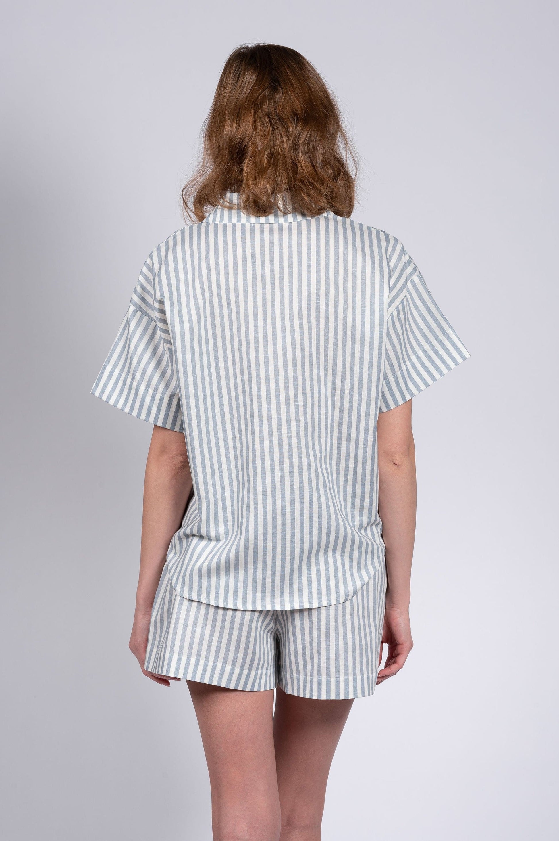 LINEN S/S SHIRT - LATTELOVE Co.