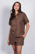 LINEN S/S SHIRT - LATTELOVE Co.