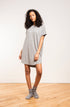 Marled Knit Hacci Chemise - LATTELOVE Co.