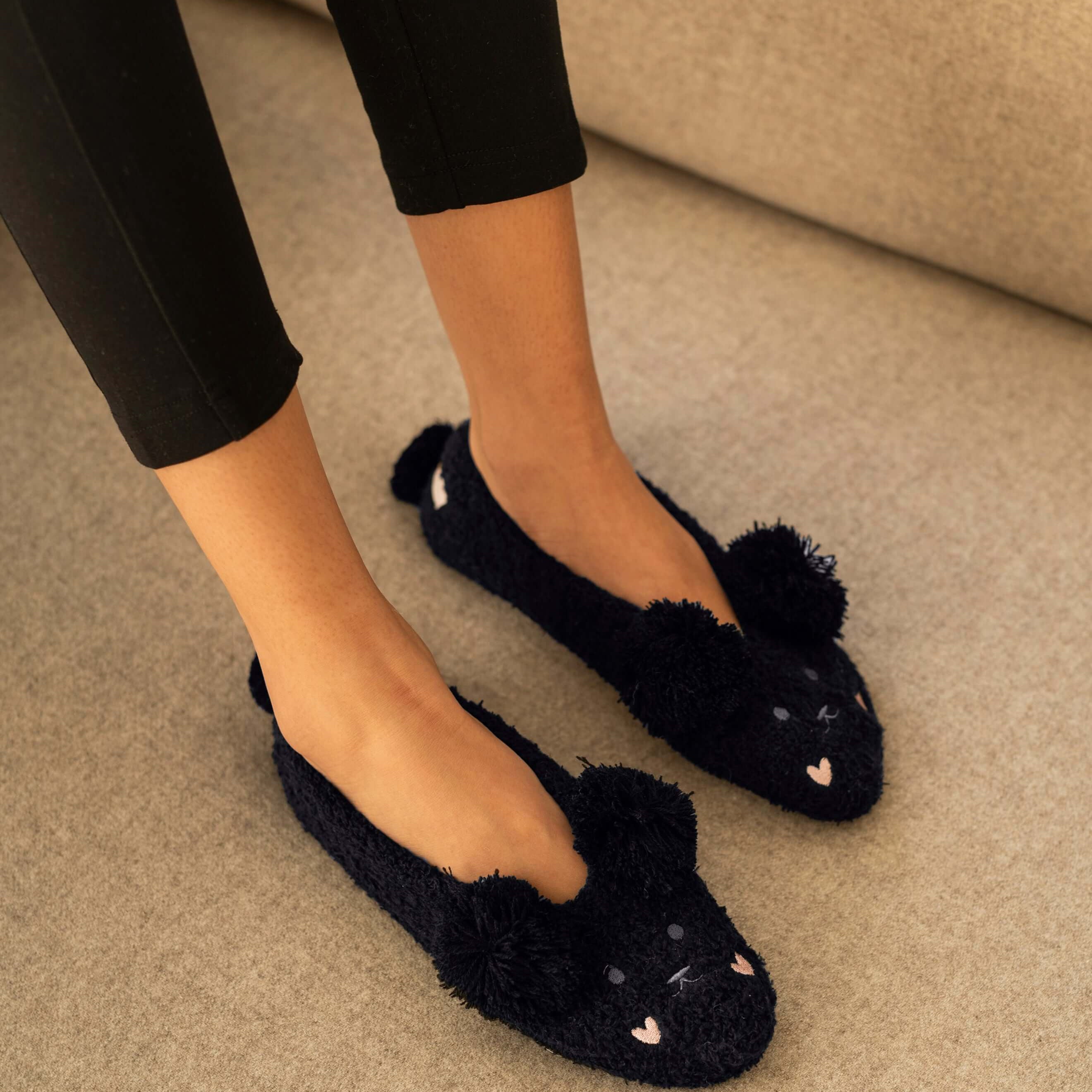 Bear Slipper Socks - LATTELOVE Co.