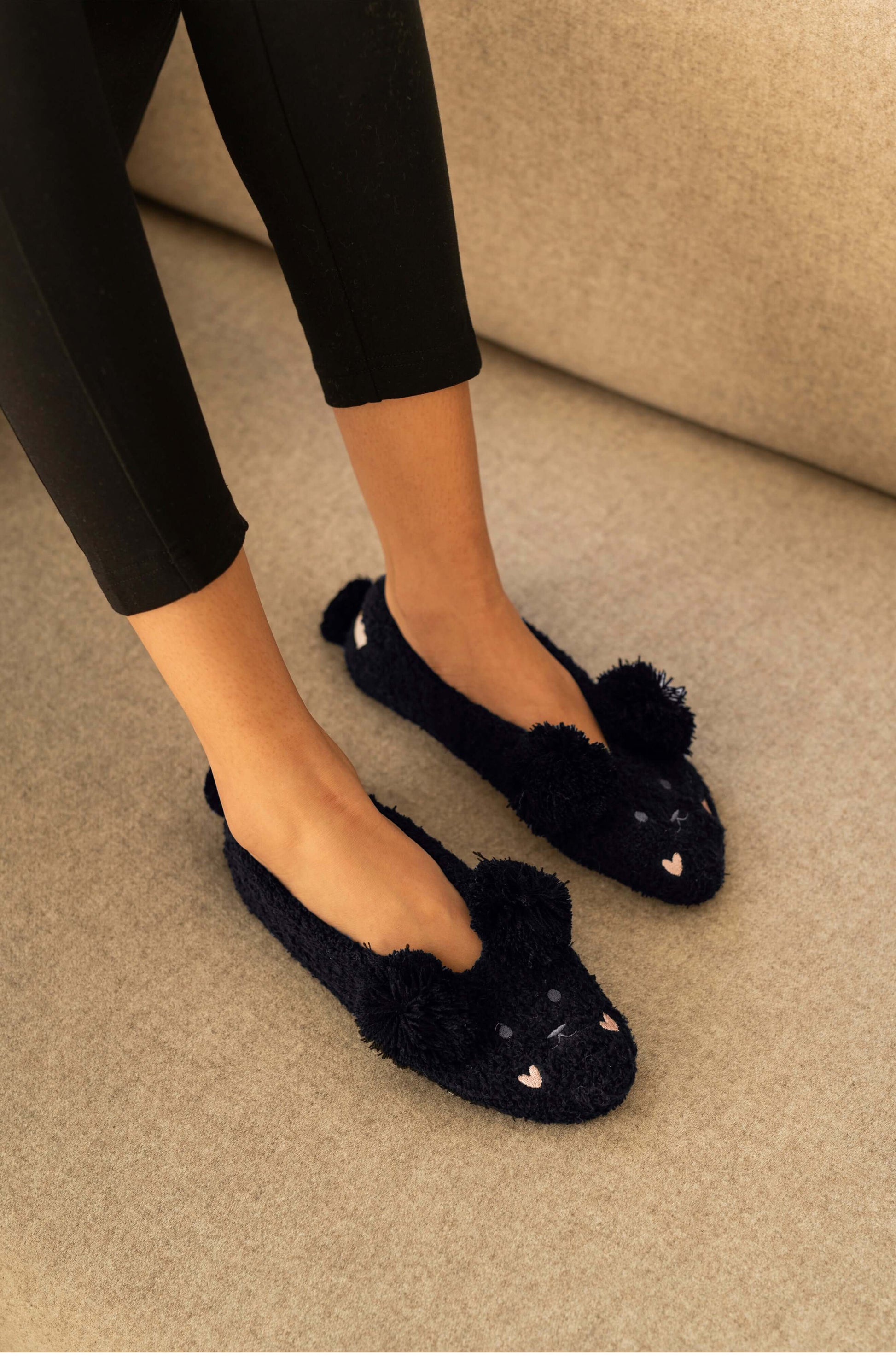 Bear Slipper Socks - LATTELOVE Co.