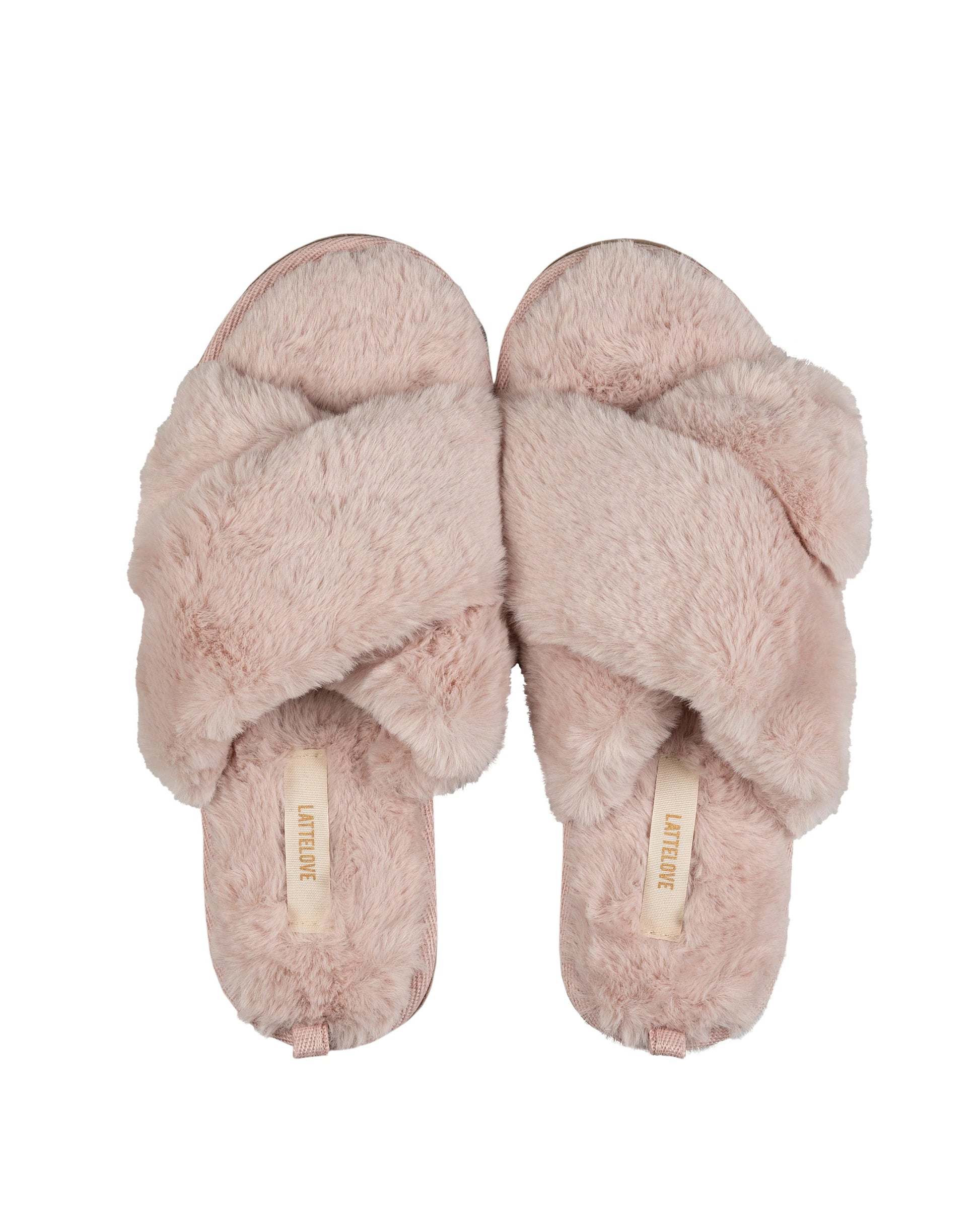 Faux Fur Slipper - LATTELOVE Co.