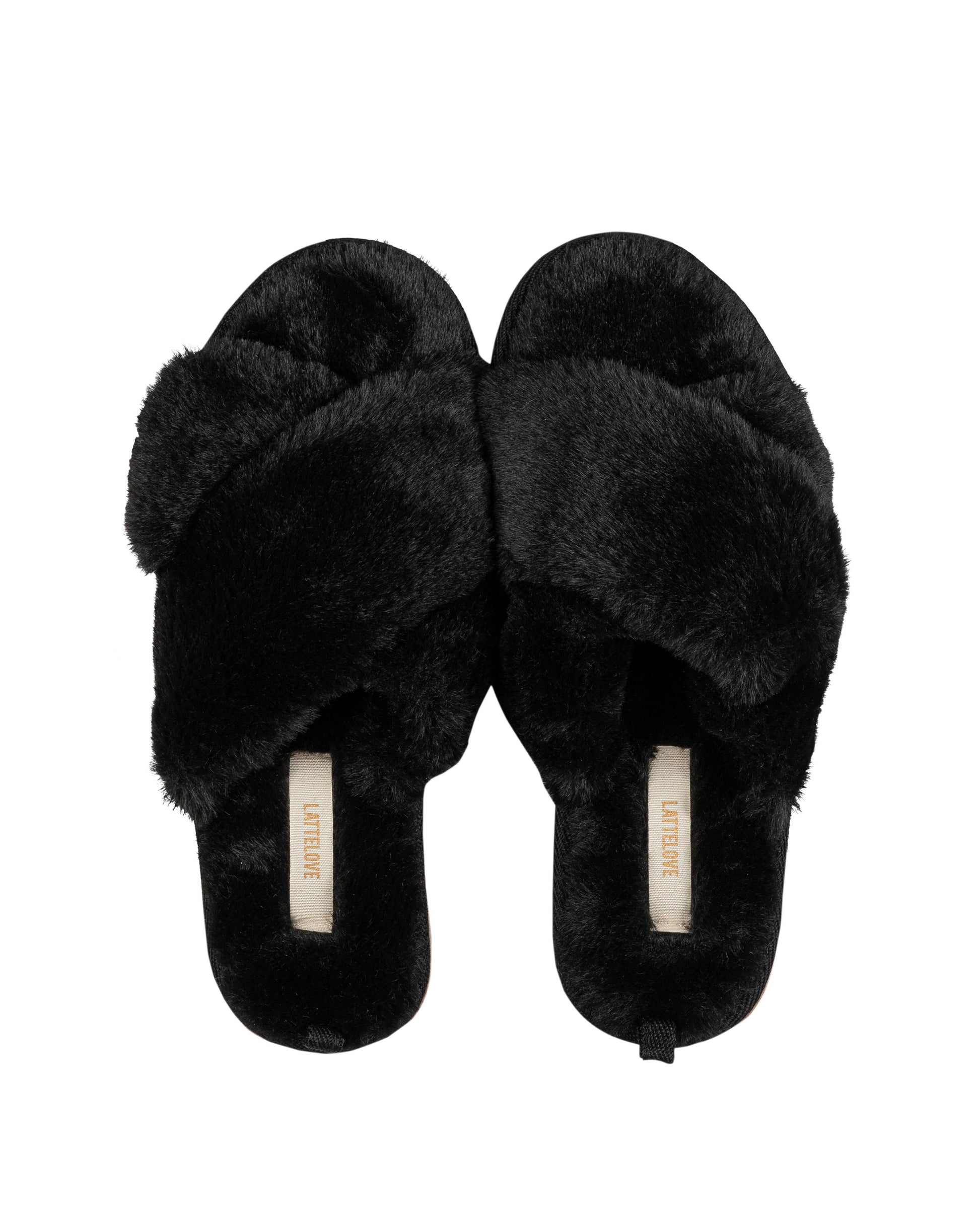Faux Fur Slipper - LATTELOVE Co.