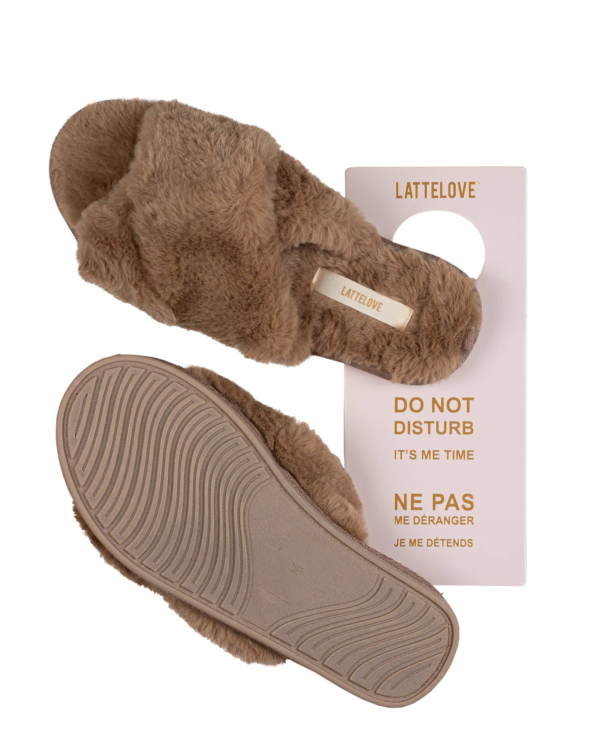 Faux Fur Slipper - LATTELOVE Co.