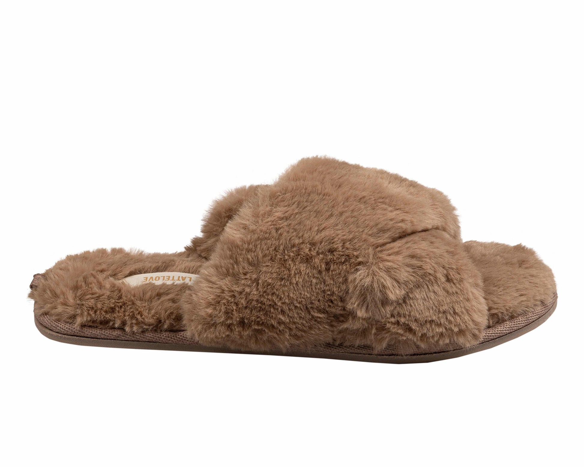 Faux Fur Slipper - LATTELOVE Co.