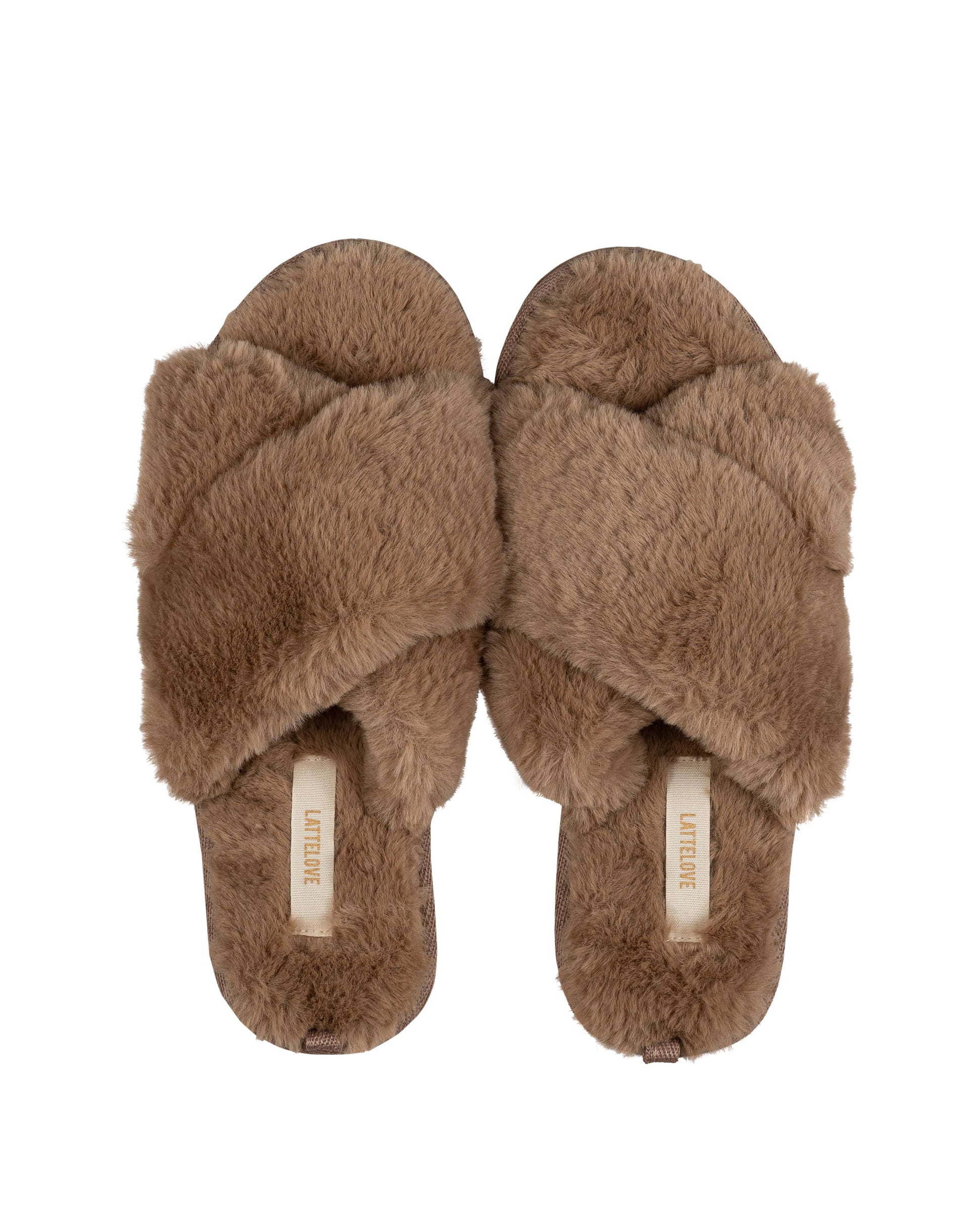 Faux Fur Slipper - LATTELOVE Co.