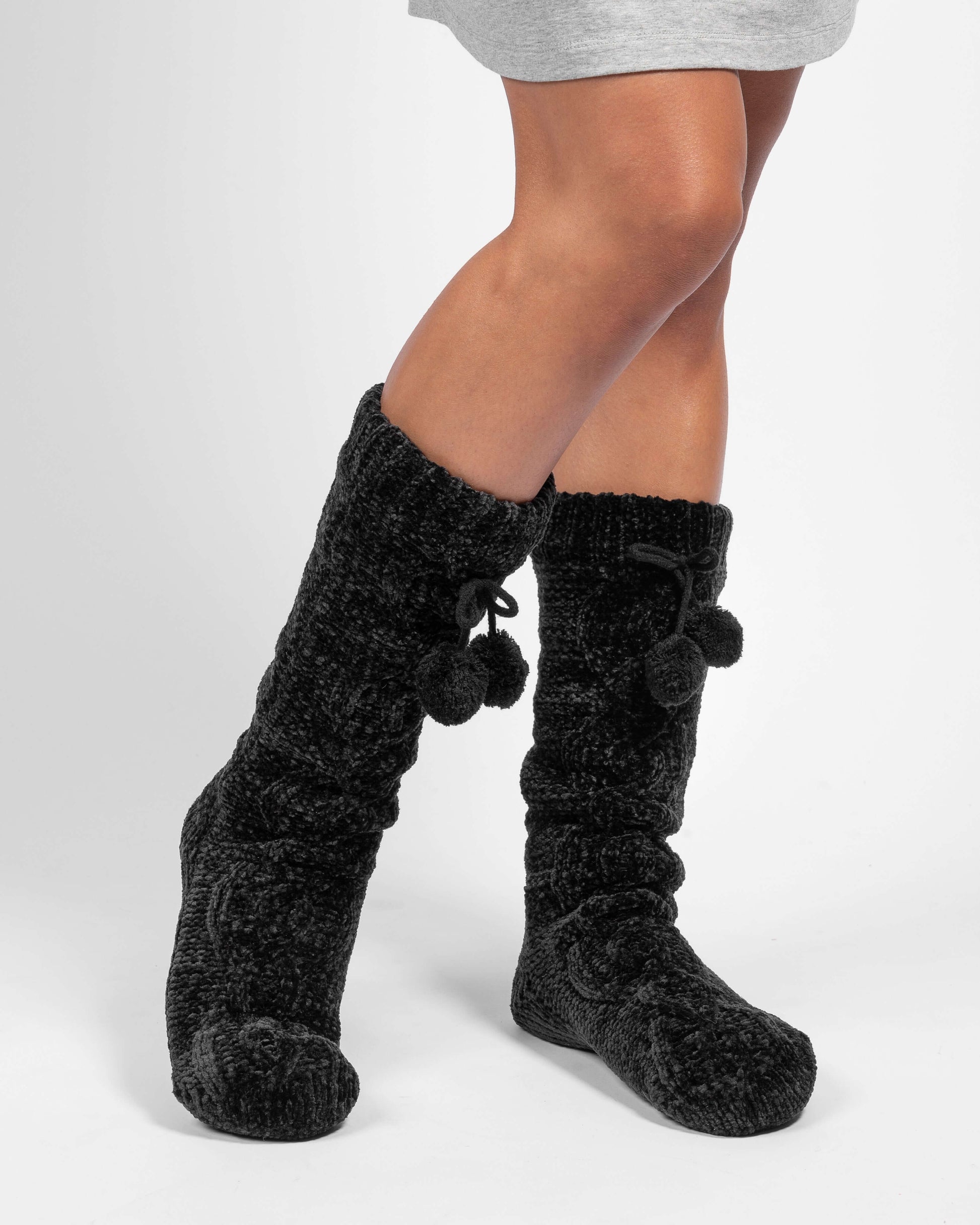 CHENILLE SLIPPER SOCK - LATTELOVE Co.