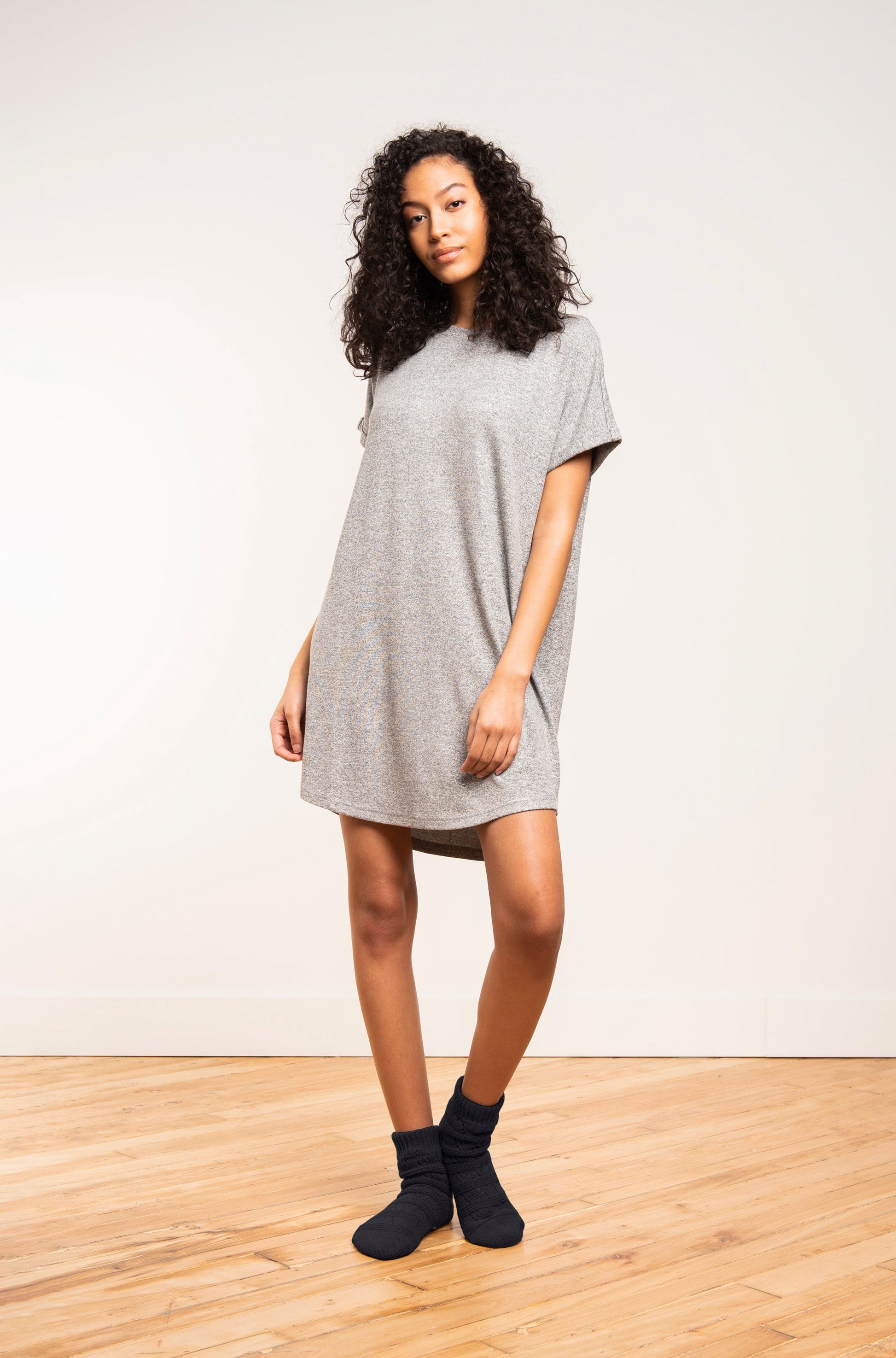 Pointelle Short Length Slipper Socks - LATTELOVE Co.