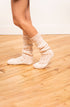 Gingham Slipper Sock - LATTELOVE Co.