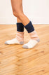 Color Block Slipper Socks - LATTELOVE Co.
