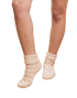 Pointelle Short Length Slipper Socks - LATTELOVE Co.