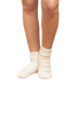 Pointelle Short Length Slipper Socks - LATTELOVE Co.