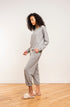 Marled Knit Hacci Sweatshirt - LATTELOVE Co.