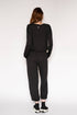 Marled Knit Hacci Sweatshirt - LATTELOVE Co.