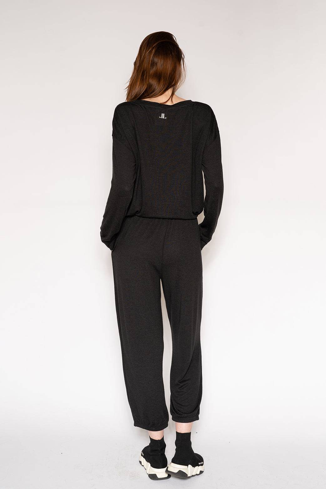 Marled Knit Hacci Sweatshirt - LATTELOVE Co.
