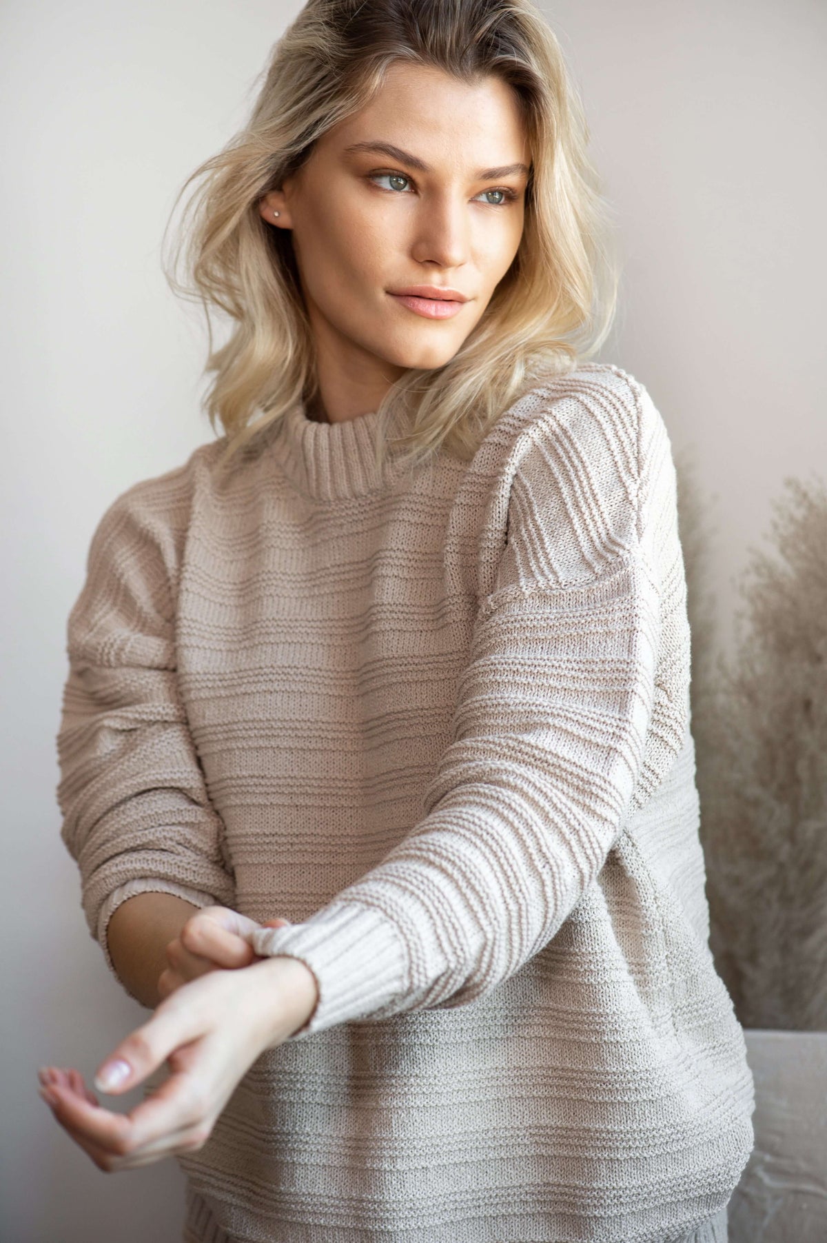 Cool Jade Sweater (BCI) - LATTELOVE Co.