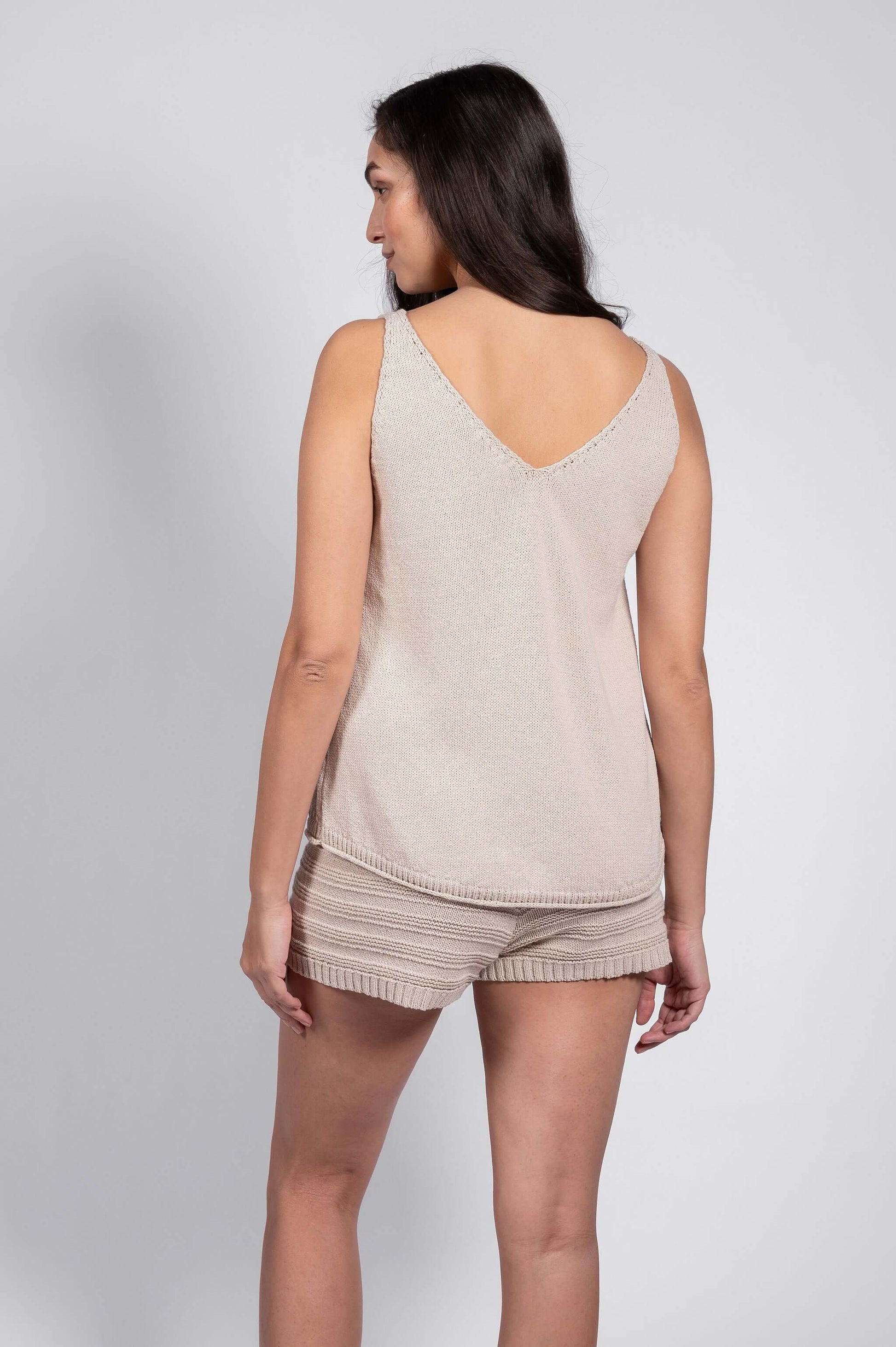 Cool Jade Sweater Tank (BCI) - LATTELOVE Co.