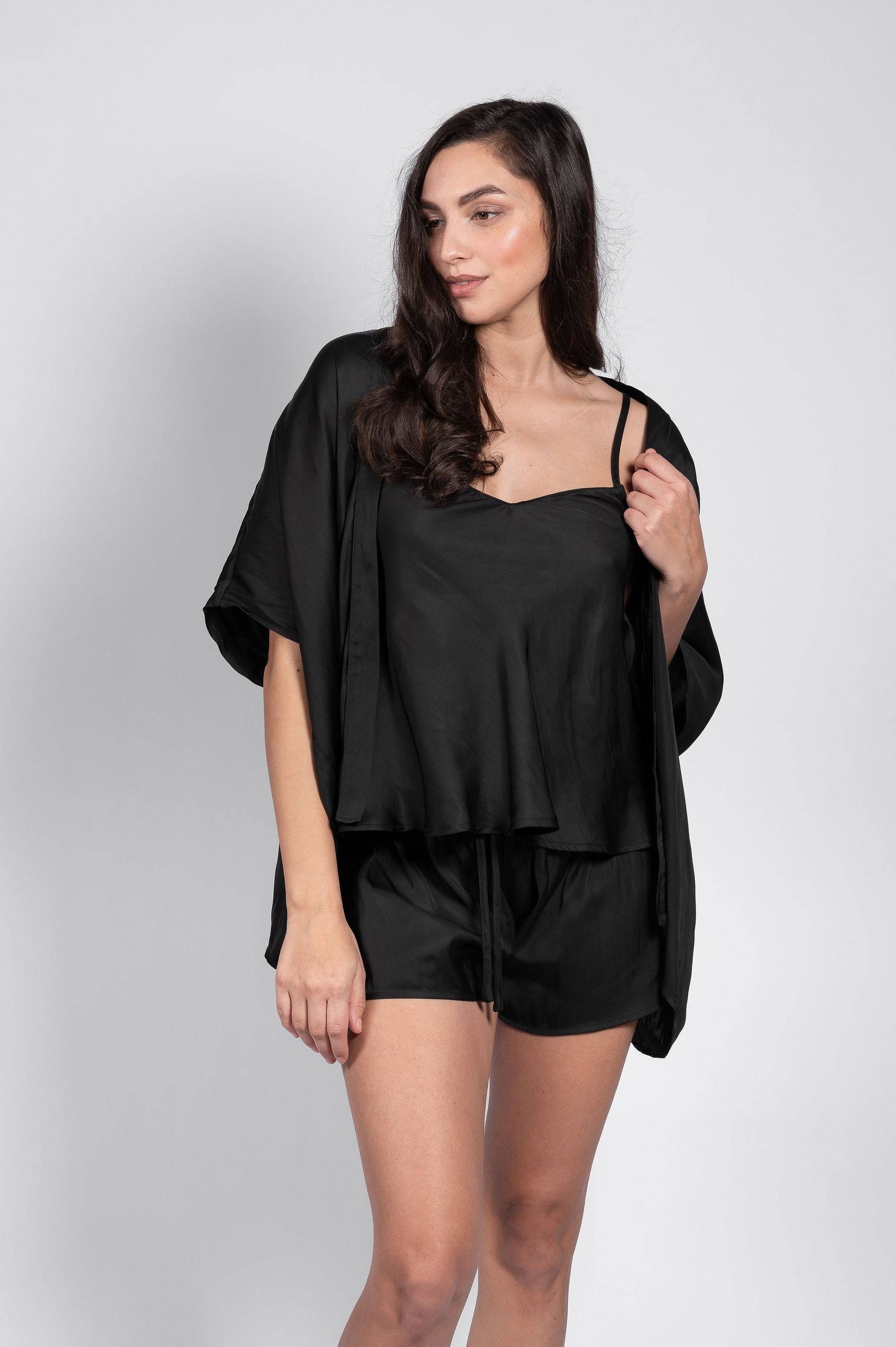 SATIN CAPE - LATTELOVE Co.