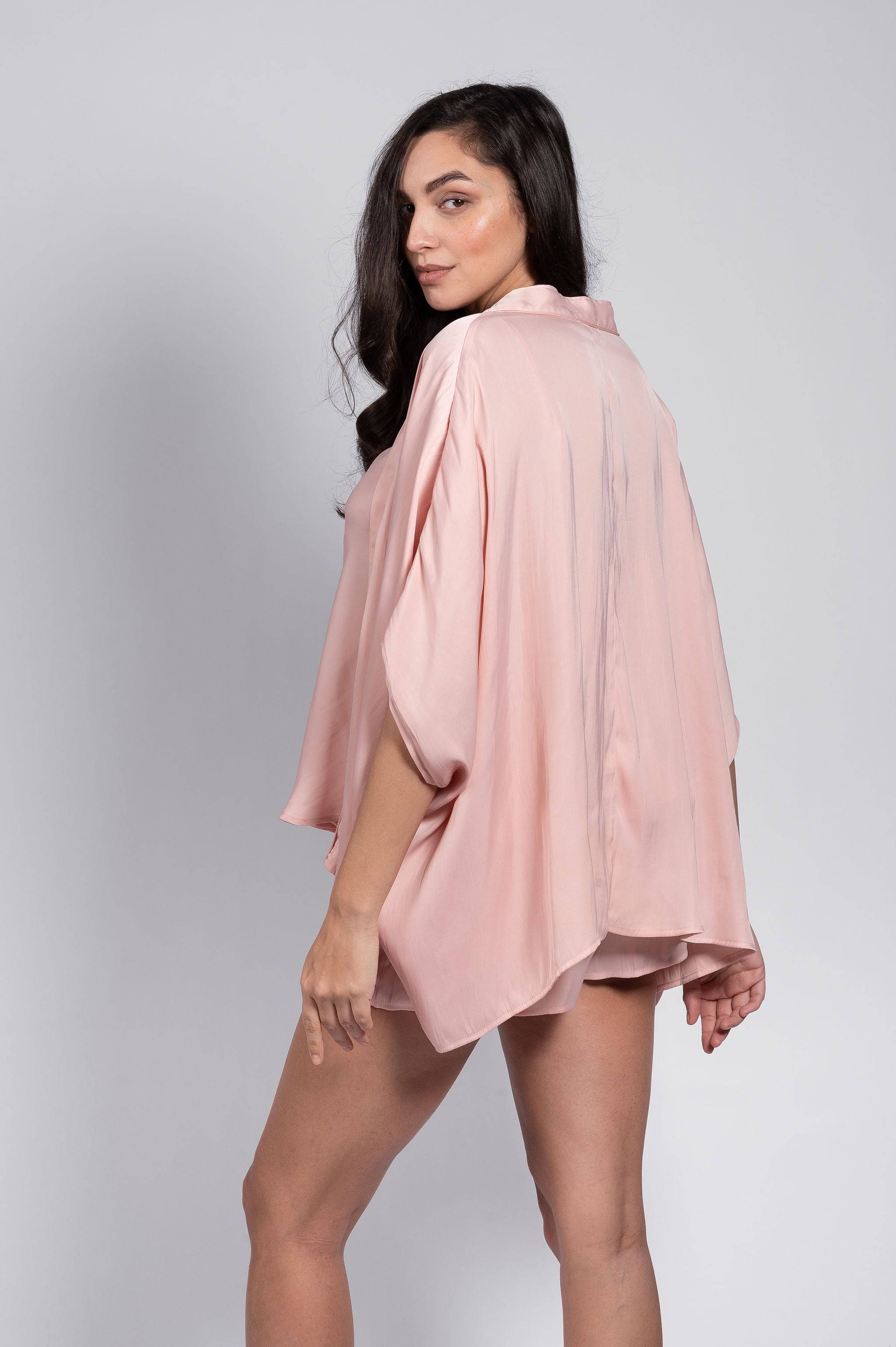 SATIN CAPE - LATTELOVE Co.