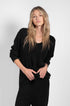 CHENILLE V-NECK - LATTELOVE Co.