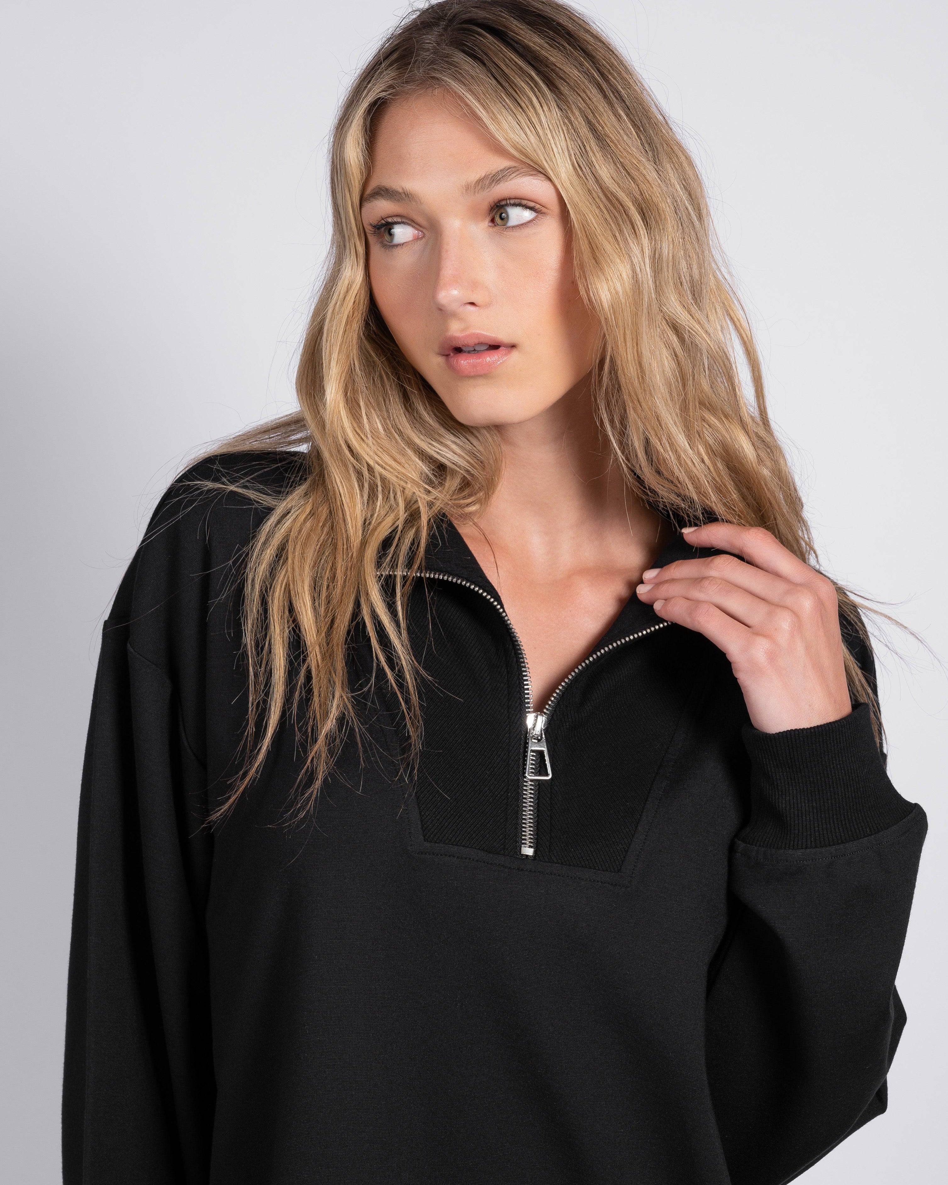 PONTE MOCK NECK - LATTELOVE Co.