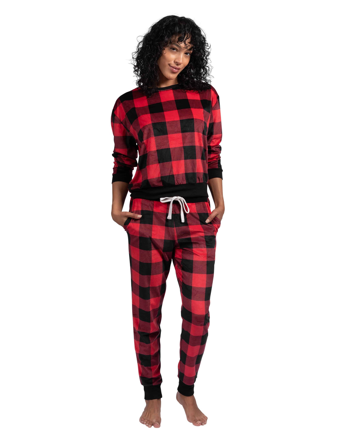 MICRO POLAR VELOUR CREW - LATTELOVE Co.