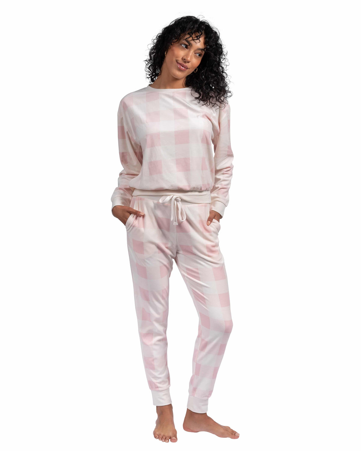 MICRO POLAR VELOUR CREW - LATTELOVE Co.