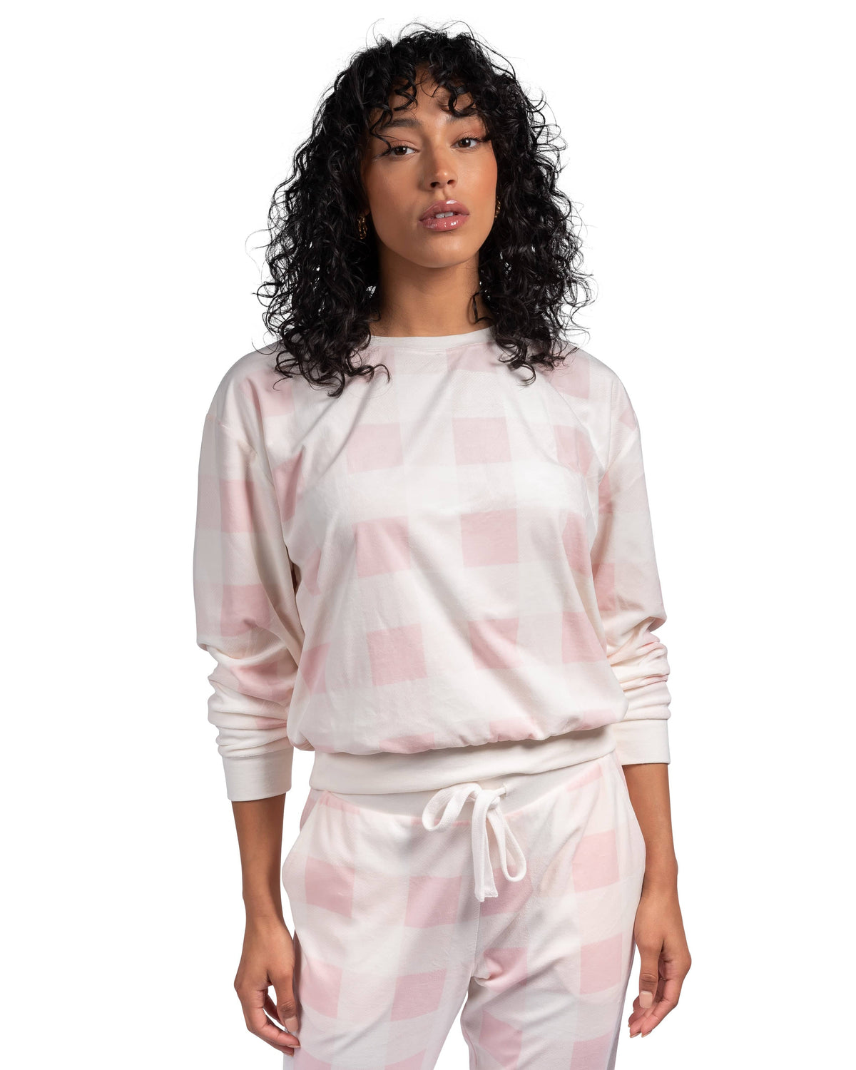 MICRO POLAR VELOUR CREW - LATTELOVE Co.