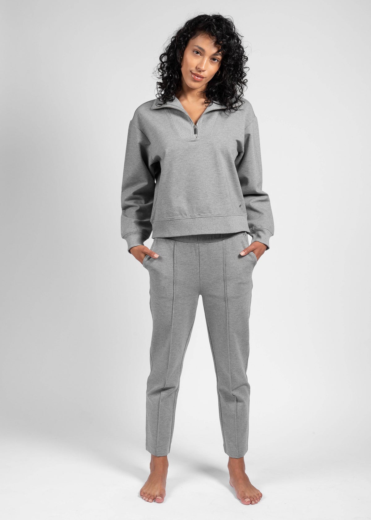 PONTE MOCK NECK - LATTELOVE Co.