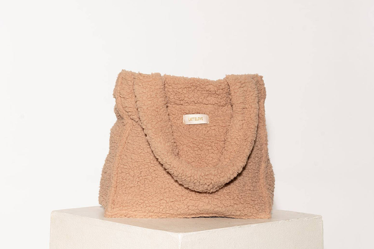 SHERPA TOTE BAG - LATTELOVE Co.