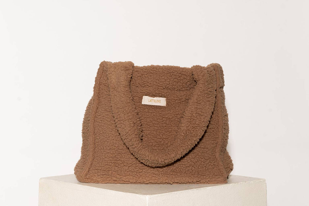 SHERPA TOTE BAG - LATTELOVE Co.