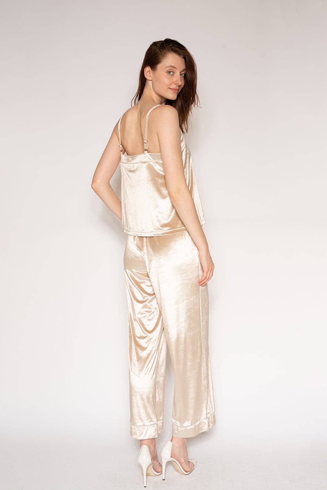 Velvet Cami - Clay - LATTELOVE Co.